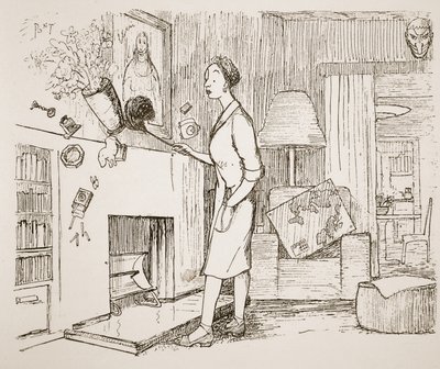 Preoccupation, illustration from 